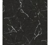 BB51157-Ladrillos Y Más Efecto Mármol Papel Tapiz Negro Galerie