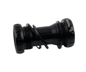 BB52 - Soporte inferior de bicicleta 68 73 mm rodamientos de bolas de cerámica de aleación de aluminio para parte de bicicleta para un funcionamiento suave del cigüeñal (arcoíris)