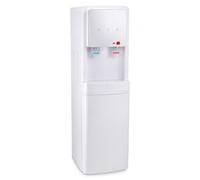 Bbagua Dispensador de Agua con Ósmosis Inversa 5 Etapas, Fuente de Agua Fría y Caliente sin Botellas, Bomba Booster, Depósito Frío 3 L y Caliente 2 L, Blanco