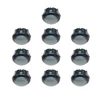 Bbajszx 10 Uds 24mm / 30mm botón de Repuesto Consola de Videojuegos Inicio interruptores Cion Controlador Arcades máquina de Juego interruptores Arcades botón