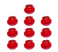 Bbajszx 10 Uds 24mm / 30mm botón de Repuesto Consola de Videojuegos Inicio interruptores Cion Controlador Arcades máquina de Juego interruptores Arcades botón