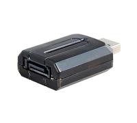 Bbajszx Adaptador USB 3, 0 a de ABS/Conectores convertidores USB 3, 0 a ESATA con Chipset JM539 Intercambiable en Caliente convertidor