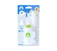 Bbajszx Botella de Leche para Mascotas, biberón para Perros y Gatos, alimentador para Cachorros y Gatitos con Cepillo de Limpieza, Kit de enfermería para Gatos, alimentación Manual, Kit de Lactancia