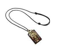 Bbajszx Collar con colgante de elefante de madera de ébano tallado a mano para suerte, ligero, cómodo, resistente a las alergias, versátil para todas las ocasiones, accesorio de collar de elefante de