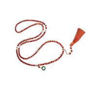 Bbajszx Collar de flecos de cuentas de madera ligero Brazalete de cuentas Cómodo para uso a largo plazo Ideal para viajeros Profesionales Collar de meditaciones Brazalete de cuentas en