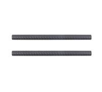 Bbajszx De 2 Varillas de Tubo de 10/15 / 20/25 / 30/40 cm, Varilla de Tubo de 19mm para cámara DSLR, Soporte para cámara, Varillas Ligeras de Enfoque de Seguimiento