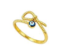 Bbajszx Delicados anillos de dedo de ojos de demonios, anillos, D