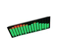 Bbajszx Espectro de música LED, Control de Voz, Recogida, análisis de Ritmo, medidor de luz de Sonido, habitación, Escritorio, Dormitorio, Sala de Juegos, decoración LED
