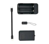 Bbajszx Estuche Powerbank con función de Carga súper rápida Estuche de para 2 Piezas Caja de batería 21700 para Dispositivos móviles Tabletas Power Institution Set