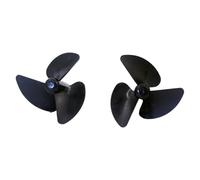 Bbajszx Hélice Premium para Barcos con Control Remoto de 3 aspas, diseño liviano con Empuje y eficiencia mejorados, Ventilador UAV de Funcionamiento