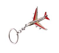 Bbajszx Juego de accesorios metálicos con colgante, Red and yellow