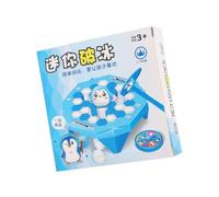 Bbajszx Juguete de pingüinos para Romper, Juego de Rompecabezas de, Salvar pingüinos, Juego de Golpear, Divertidos Juegos de Escritorio, Juguete de competición Interactivo para niños