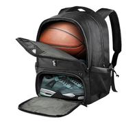 Bbajszx Mochila ergonómica de Baloncesto y fútbol Que Ofrece múltiples Bolsillos para Almacenamiento organizado Mochila Deportiva Profesional