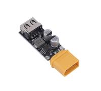 Bbajszx Módulo de Carga USB con Entrada de Conector de batería, Fuente de 12 a 32 voltios, Placa convertidora de 18 W para energía portátil para Pasatiempos, Kits de Viaje, Uso en talleres
