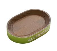 Bbajszx Nido de Corrugado para Gatos, Almohadilla de Juego para rascar, Lugar de Descanso y Cama para rascar para aburrimiento, Entretenimiento, Refugio, Cama rascadora para Mascotas