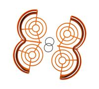 Bbajszx Parachoques de Jaula de Seguridad de desmontaje rápido para Aire AVATA 360 Que vuelan con Cobertura de 360 Grados y Resistencia a Impactos Durabilidad Marco de Parachoques Protector