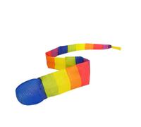 Bbajszx Pelota de Lanzamiento para Juegos en Grupo para Actividades en Patio, diseño de, Cabeza de Malla Cosida, fácil de Transportar para Exteriores, Pelota de Columpio de Tela, Entrenador de