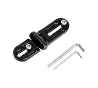 Bbajszx Placa de liberación rápida Tipo L Soporte de Monitor pequeño Plegable con interfaces de 1/4 Adecuado para Equipos de cámara y Video Soporte de Monitor de Metal