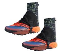 Bbajszx Polainas de sendero, cubierta protectora para zapatos de tobillo bajo, transpirable, prevención de para correr, senderismo, carreras, cubierta protectora para zapatos