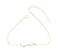 Bbajszx Pulseras árabes románticas de Acero Inoxidable Resistentes para Mujeres Declaraciones de Amor Accesorio de joyería para Regalos del día de Valentín Pulsera para Ocasiones Especiales