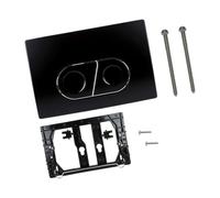 Bbajszx Reemplazo del Panel de Descarga de Tanques montados en la Pared Placa de actuador de Descarga Doble para Tanques de Agua Ocultos UP100 UP172 UP182 Panel de Agua Placa de Descarga de Inodoro