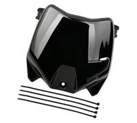 Bbajszx Seguridad contra de Motocicleta para Varias Motos de Cross E de 192 mm por 180 mm con Placa Frontal de Motocross Reforzada