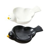 Bbajszx Soporte de Noche para Juegos Familiares, Cuenco de cerámica para pájaros para Juego de Mahjong, Bandeja Profunda Que almacena Piezas Entre Ellas, se dobla Bandeja de Escritorio Mahjong, de