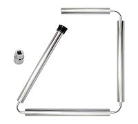 Bbajszx Varilla de ánodo Flexible para Calentador de Agua, reemplazo de Varilla de ánodo para Calentador de Agua Caliente, Herramienta de Manga Hexagonal roscada de 3/4 Pulgadas, Flexible