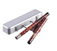 BBAUER flauta dulce flauta escolar flauto dolceFlauta transversal tocada a mano de dos secciones y doble inserción, adecuada para estudiantes, adultos y principiantes(Color:F)