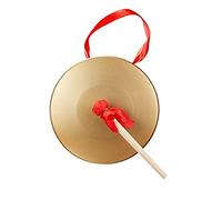 BBAUER gong tibetano instrumentos musicales El instrumento de percusión tradicional chino de 15-32 cm, Merbolia, es adecuado para celebrar en las oficinas familiares(Color:32cm,Size:)