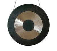BBAUER gong tibetano instrumentos musicales Loud Tinka Gong Gong Cultura 20-80 Cm Da Gong Copia Bajo Tradición(Color:45cm,Size:)