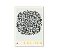 BBAUER MC Póster Escher M.C. Escher Pintura en lienzo cada vez más pequeña Arte mural abstracto M.C. Escher imprime cuadro para decoración del hogar 40x60cmx1 sin marco