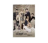 BBAUER Póster decorativo de Gossip Girl Old Cast, lienzo, póster de pared e impresión artística moderna para decoración de dormitorio familiar, 12 x 18 pulgadas (30 x 45 cm)