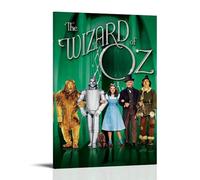 BBAUER Póster decorativo de la película del Mago de Oz, póster de pared en lienzo e impresión artística moderna para decoración de dormitorio familiar, 20 x 30 cm