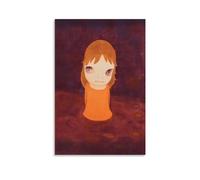 BBAUER Yoshitomo Nara después de la lluvia ácida póster pintura decorativa lienzo pared carteles e imagen arte impresión moderna familia dormitorio decoración carteles 24 x 36 pulgadas (60 x 90 cm)