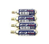 BBB Aria Co2 AIRTANKS-Display 30 pz Cartuchos, Unisex Adulto, Plata/Azul, Talla única