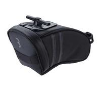 BBB Bolsa para sillín de Bicicleta de Ciclismo para un fácil Montaje en Bicicleta de montaña de Carretera y de Ciudad, Bolsa compacta para sillín, BSB-13L 2.0 Curvepack, Negro, Grande (690 cm3)