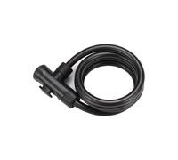 BBB Candado de cable con llave KeyGuard para ciclismo, 12 mm x 120 cm, acero de alta seguridad, incluye 3 llaves, BBL-111