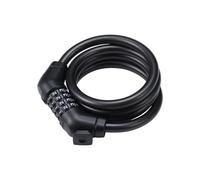 BBB Candado de cable de combinación CodeGuard para ciclismo, 12 mm x 120 cm, código de 4 dígitos reiniciable, BBL-101