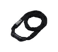 BBB Candado de cadena de combinación CodeGuard para ciclismo, 5 mm x 100 cm, eslabones de acero endurecido, BBL-105