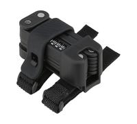 BBB Cycling - Candado antirrobo de bicicleta con combinación de 4 dígitos numéricos, plegable especialmente diseñado para bicicleta de carretera, MTB o urbana. Color Negro - Modelo CodeFold BBL-72