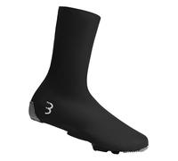 BBB Cubrezapatillas de Ciclismo Impermeables, aerodinámicas y Ligeras, Cubiertas para Zapatos de Bicicleta de Carretera, cubrezapatillas de Carrera, sin Cremallera, BWS-29, Color Negro, 43/44