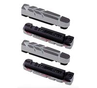 BBB Cycling BBB CarbStop - Zapatas de freno de alto rendimiento compatibles con BBB CrossStop, BBB TechStop, Shimano, SRAM y cartuchos Campagnolo, 2 pares (4 en total), BBS-29