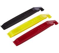 BBB Cycling - Bike Tire Lever Easylift - Fácil de Usar - Sistema Click-Together para portabilidad - Accesorios para Bicicletas - 3 Piezas - Rojo/Amarillo/Negro