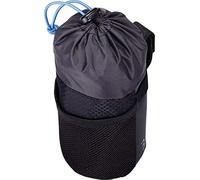 BBB Cycling - Bolsa para Bicicleta Barbuddy - Correas de Velcro Ajustables - Compartimento Grande para Almacenamiento - Interior Azul para Visibilidad del Contenido - Negro
