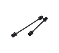 BBB Cycling - Brochetas de Cierre rápido Wheelfixed - Cierre rápido de Bicicleta Ligera - Eje de Titanio Duradero - Accesorios para Bicicletas - Negro