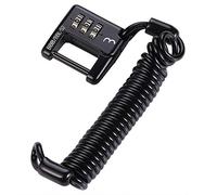 BBB Cycling Cavo di Sicurezza Lucchetto a cavo con codice per bici da strada, mountain bikes e bici urbane Cyclelock MiniSafe BBL-52 3mmx1200mm