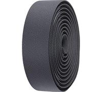 BBB Cycling - Cinta de manillar Gravelribbon - Diseño de patrón de corte de diamante antideslizante - Material elástico y respaldo de gel - Accesorios para bicicletas - Negro