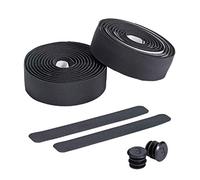 BBB Cycling - Cinta para Manillar Antideslizante, a Prueba de Golpes Especial para Bicicletas de Carretera y Ciudad. Color Negro. Tamaño único - Modelo Flex Ribbon BHT-14