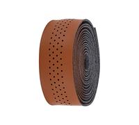 BBB Cyclin -Cinta para manillar de microfibra,antideslizante y absorbe impactos especial para bicicletas de carretera.Color Marrón Cognac-Modelo SpeedRibbon BHT-12